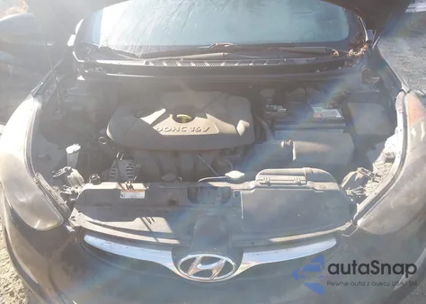 2012 Hyundai Elantra Gls z USA, uszkodzony, nr VIN 5NPDH4AE5CH111324